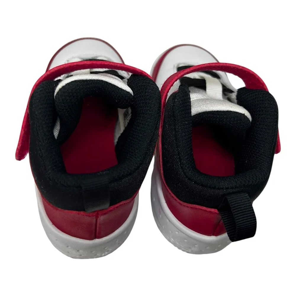 Jordan Max Aura 3 TD Toddler Shoes White Red‎ Black DA8023-106 Size 7C